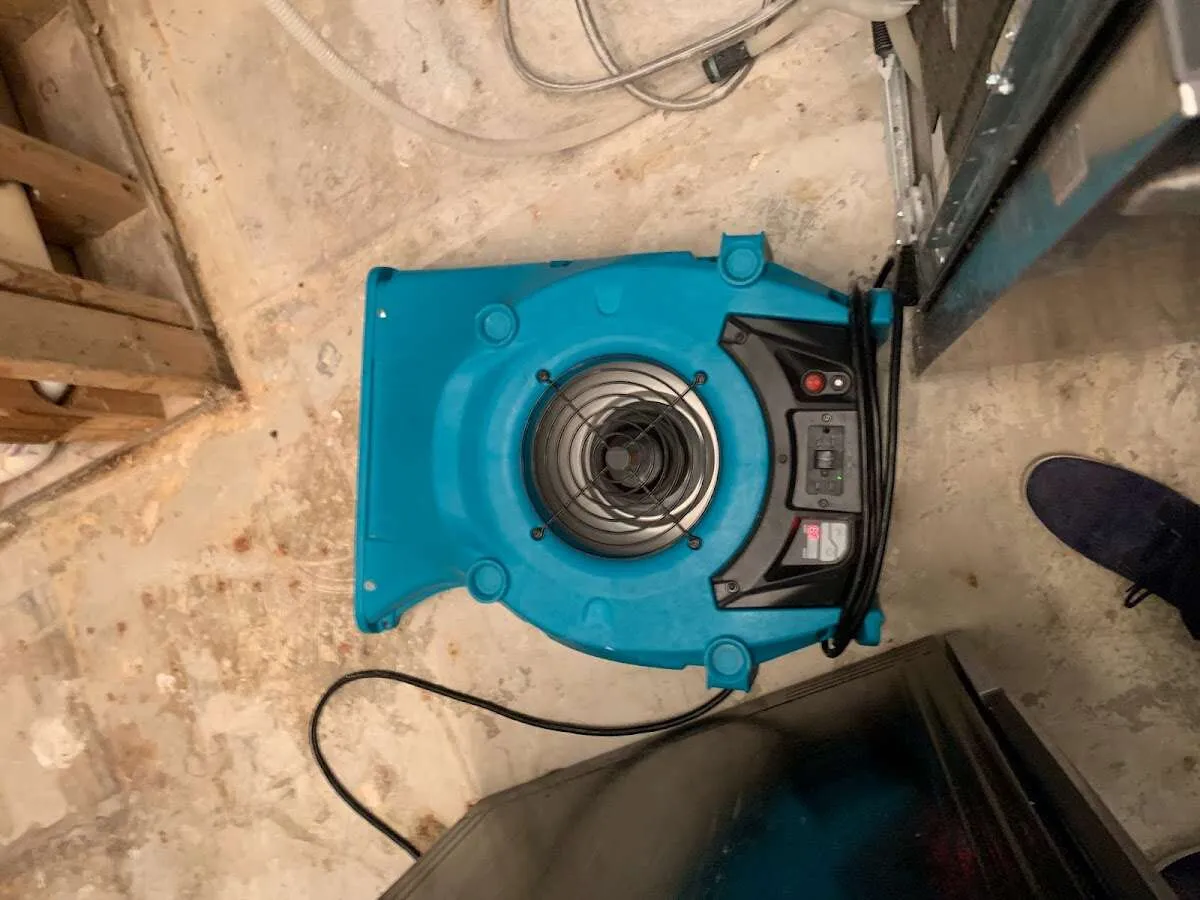 Air mover drying equipment for Mold Remediation & Removal in Coeur d'Alene